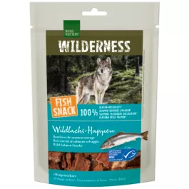 Real Nature Wilderness Priboljšek Fish Snack Fresh Water koščki divjega lososa 7