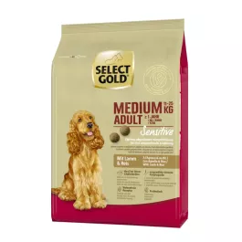 Select Gold Sensitive Adult Medium jagnjetina in riž