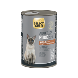 Select Gold Cat Adult pašteta z divjo svinjo 400 g