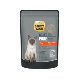 Select Gold Cat Adult Pure Pute puran, pašteta 85g vrečka
