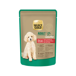 Select Gold Sensitive Adult govedina s krompirjem 100g vrečka