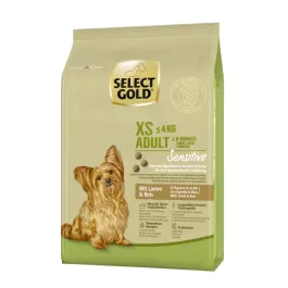 Select Gold Sensitive Adult XS jagnjetina in riž 1kg