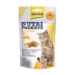 Gimcat Priboljšek Nutri Pockets s sirom in tavrinom 60 g