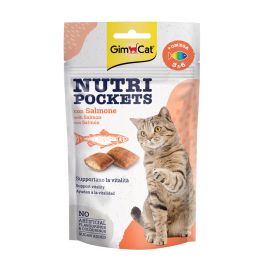 Gimcat Priboljšek Nutri Pockets z lososom in Omega 3 in 6 60 g