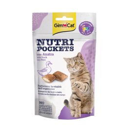 Gimcat priboljšek Nutri Pockets z raco 60 g