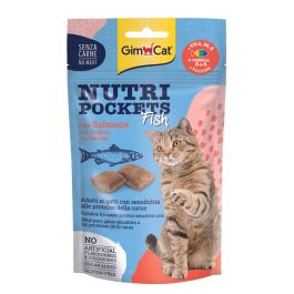 Gimcat Priboljšek Nutri Pockets riba z lososom 60 g