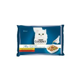 Gourmet Perle Gravy Delight MP piščanec/govedina 4 x 85 g