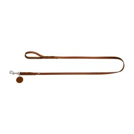 Hunter povodec za pse Solid Education 11 mm/150 cm, usnje konjak
