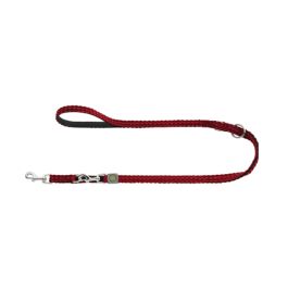 Hunter povodec nastavljiv za pse Hilo 20 mm/200 cm rdeča