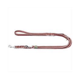 Hunter nastavljiv povodec za pse Hilo 20 mm/200 cm roza