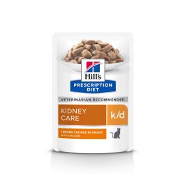 Hill's PD Cat k/d Kidney Care z lososom 85 g vrečka