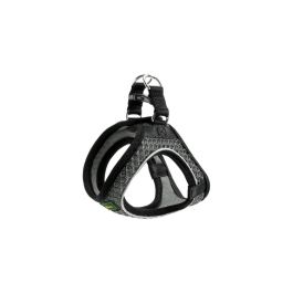 Hunter oprsnica za pse Hilo Comfort S-M siva odsevna