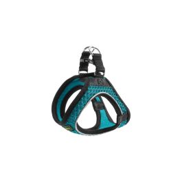 Hunter oprsnica za pse Hilo Comfort S turkizna odsevna