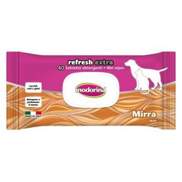 Inodorina Refresh Extra Myrrh čistilni robčki, 40 kos