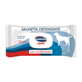 Inodorina Refresh Clorexidine vlažni robčki 40 kos