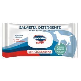 Inodorina Clorex Mošus vlažilni robčki za pse, 40 kos