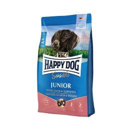 Happy Dog Supreme Sensitive Junior piščanec, losos in krompir