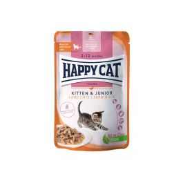 Happy Cat Kitten&Junior Raca 85 g vrečka