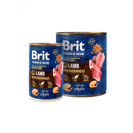 Brit Premium by Nature jagnjetina z ajdo, konzerva