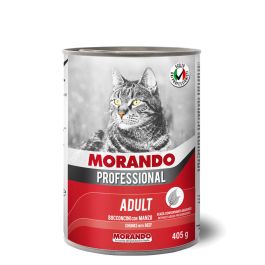 Morando Professional Cat Prof Adult Koščki Govedina 405g konzerva