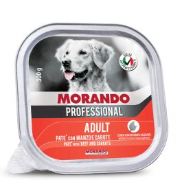 Morando Professional Prof Adult Pate Govedina in korenje 300g alu-pak