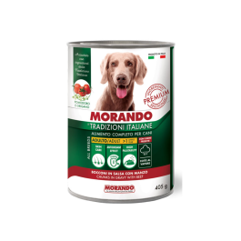 Morando Tradizioni Adult komadići v omaki govedina 405 g konzerva