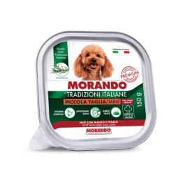 Morando Tradizioni Adult Mini Pate govedina in jetra 150 g alu-pak
