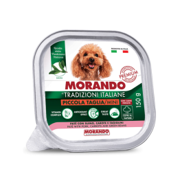 Morando Tradizioni Adult Mini Pate svinjina, korenje in stroki 150 g alu-pak