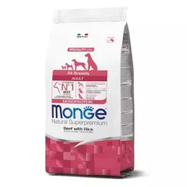 Monge All Breeds Adult Monoprotein govedina in riž 12 kg