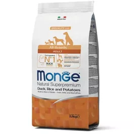 Monge dog Raca z Rižem in Krompirjem 2,5 kg