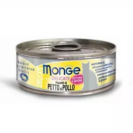MONGE cat Delicate Piščančja prsa 80 g