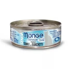 MONGE cat jelly Senior Tuna/Sardon 80 g