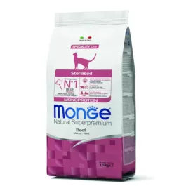 MONGE cat Monoprotein Sterilised Govedina 1,5 kg