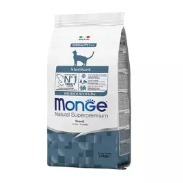 MONGE cat Monoprotein Sterilised Postrv 1,5 kg