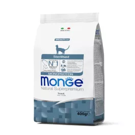 MONGE cat Mono Sterilized Postrv 400 g