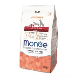 Monge dog Losos in Riž Adult Mini 2,5 kg