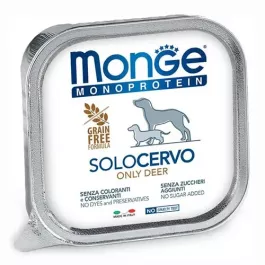 MONGE dog Pate Monoprotein 100% Jelen 150 g