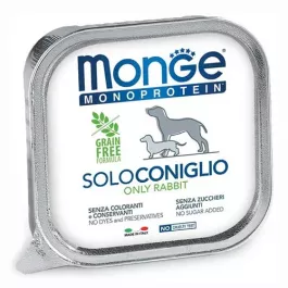 MONGE dog Pate Monoprotein 100% Zajec 150 g