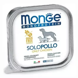 MONGE dog Pate Monoprotein 100% Piščanec 150 g