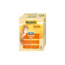MultiFit Cat Sauce Adult Chicken Mix Multipack 12x100g