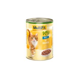 MultiFit Cat Jelly Adult Piščanec 405g konzerva