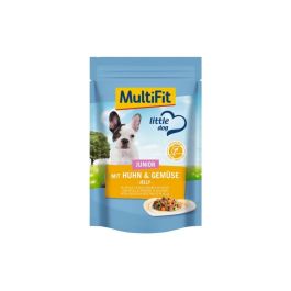 MultiFit Little dog Jelly Junior Piščanec/Zelenjava 100g vrečka