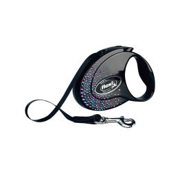 Flexi Glam Splash Mystic, črna