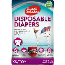 Simple Solution plenične hlačke za pse Disposable Diapers