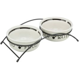 Trixie posode na stojalu 2x0,25 l/fi-13 cm