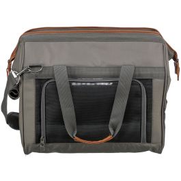 Trixie Prenosna torba Finlay sivo-rjava, 43x26x32 cm