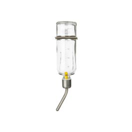 Trixie Glodalec Napajalnik steklo z vzmetnim/žičnim držalom 250 ml