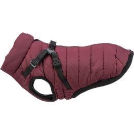 Trixie plašček za pse zimski Pirou z oprsnico S bordo, 33 cm