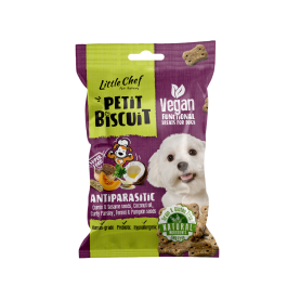 Little Chef priboljšek za pse Antiparasitic grain-free 100 g