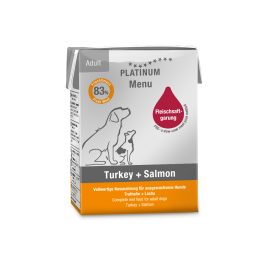 Platinum Menu puretina in losos 185 g tetra-pak